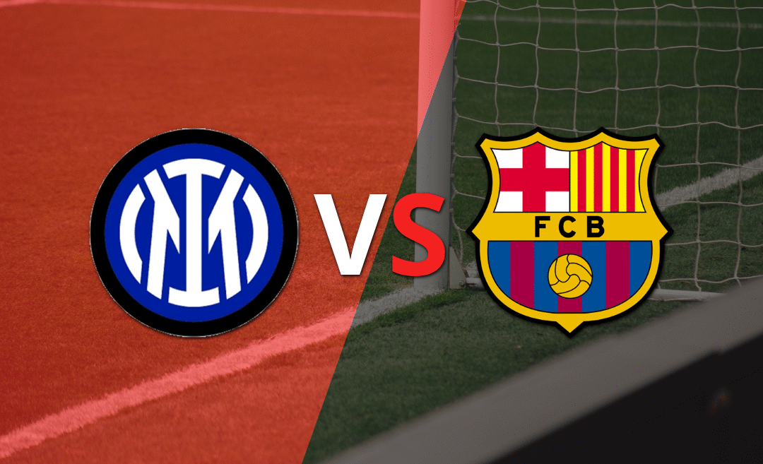 Ajustada victoria de Inter frente a Barcelona por 4 a 3