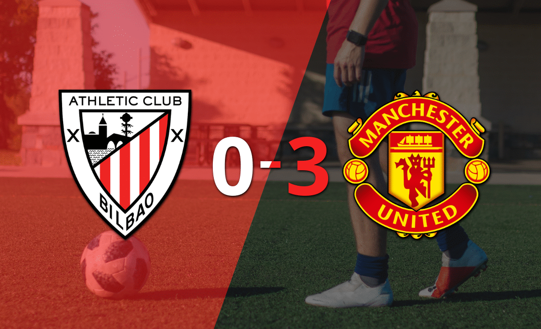 Manchester United apabulló a Athletic Bilbao y se ilusiona