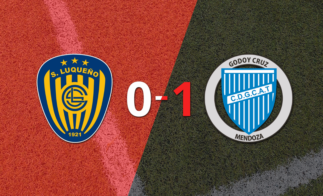 Godoy Cruz ganó por 1-0 a Sportivo Luqueño con el gol de Agustín Auzmendi