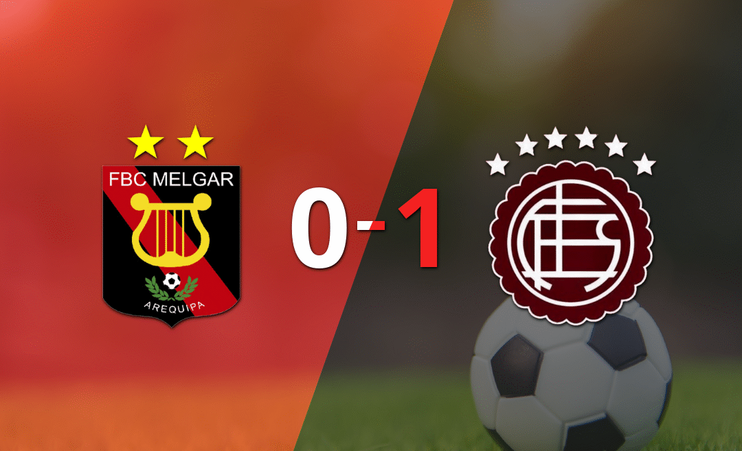 Melgar cayó frente a Lanús 1-0 con un gol de Diego Medina