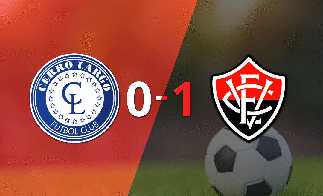Vitória logró la victoria por 1 a 0 ante Cerro Largo