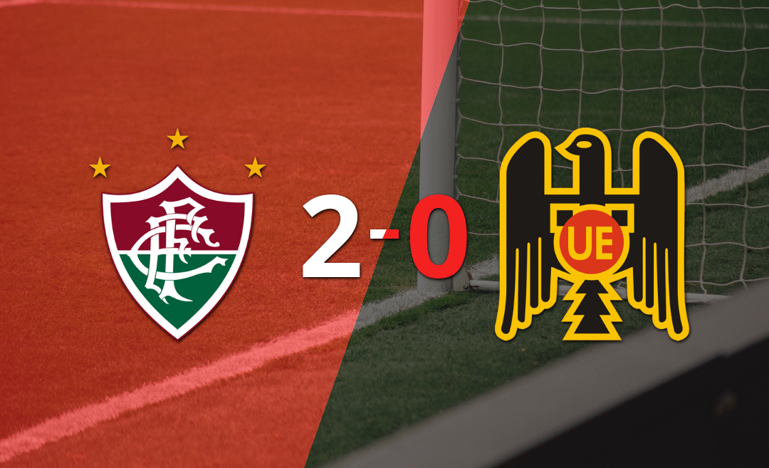 Fluminense celebró una victoria 2-0 sobre Unión Española