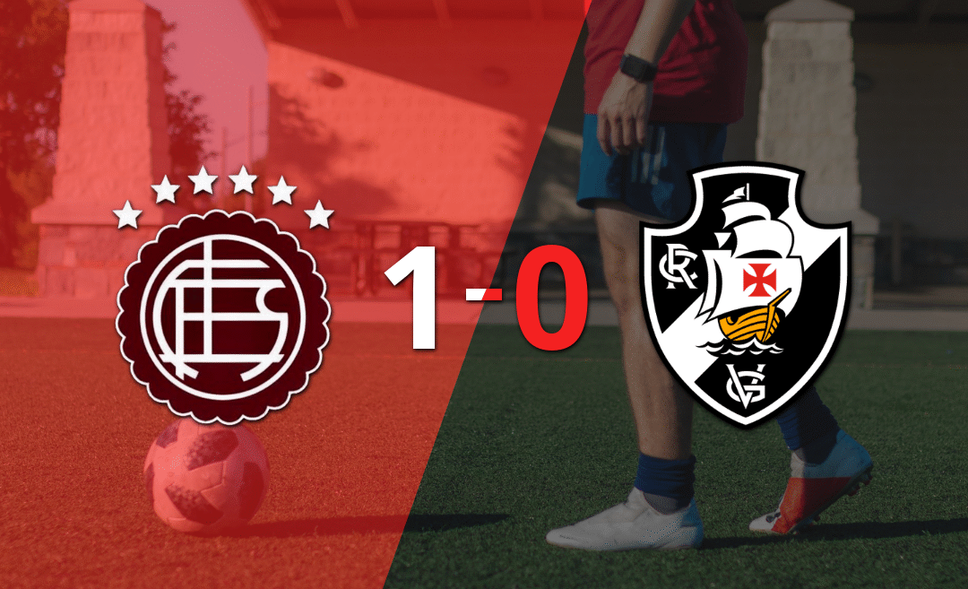 A Lanús le alcanzó con un gol para derrotar a Vasco da Gama en el estadio la Fortaleza