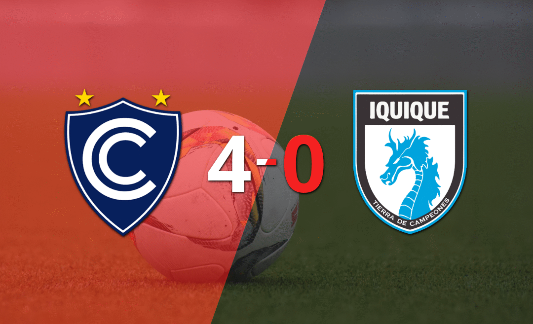 Los dobletes de Gaspar Gentile y Osnar Noronha llevan a Cienciano a la victoria 4-0 sobre Deportes Iquique