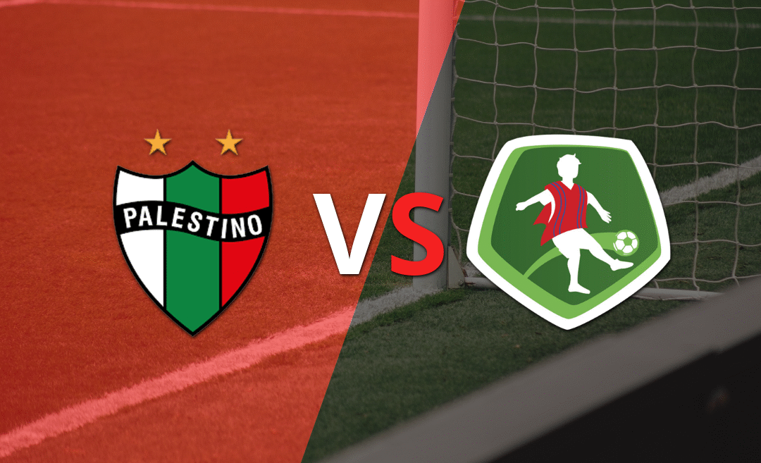 Arranca el segundo tiempo sin goles entre Palestino y Mushuc Runa