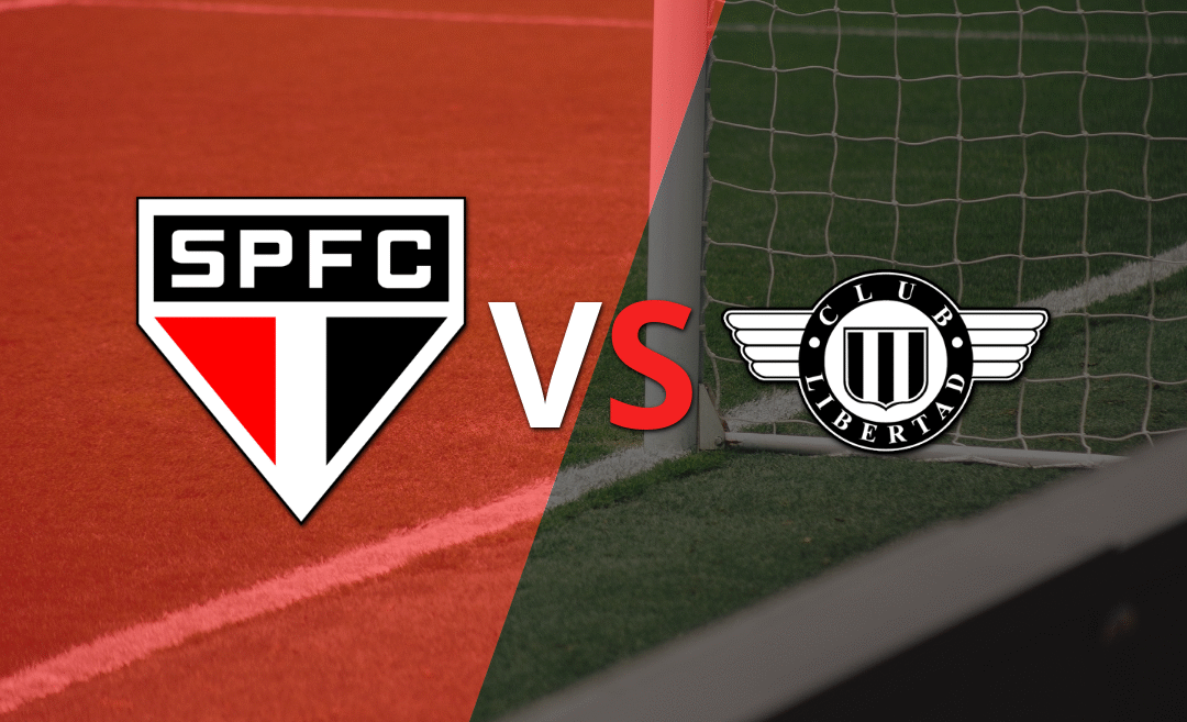 Libertad se enfrentará a São Paulo por la fecha 5 del grupo D