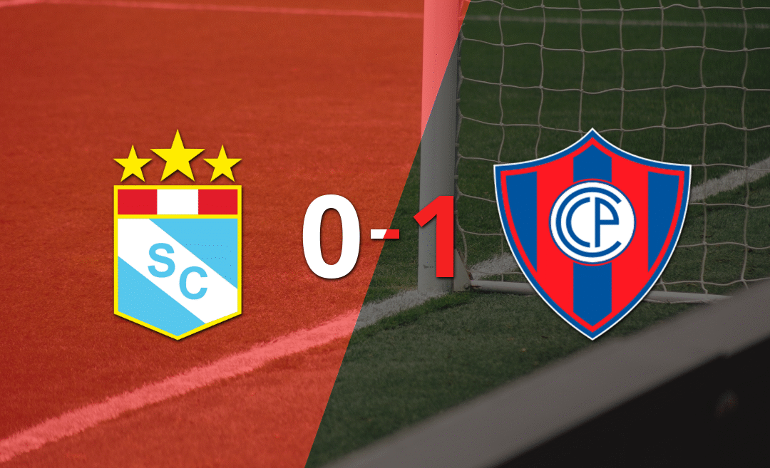 Juan Iturbe le dio la victoria a Cerro Porteño ante Sporting Cristal