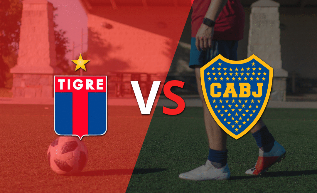 Ya rueda el balón entre Tigre y Boca Juniors en el estadio Don José Dellagiovanna