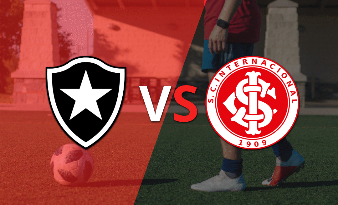 Botafogo es el dueño del partido y vence a Internacional 4-0