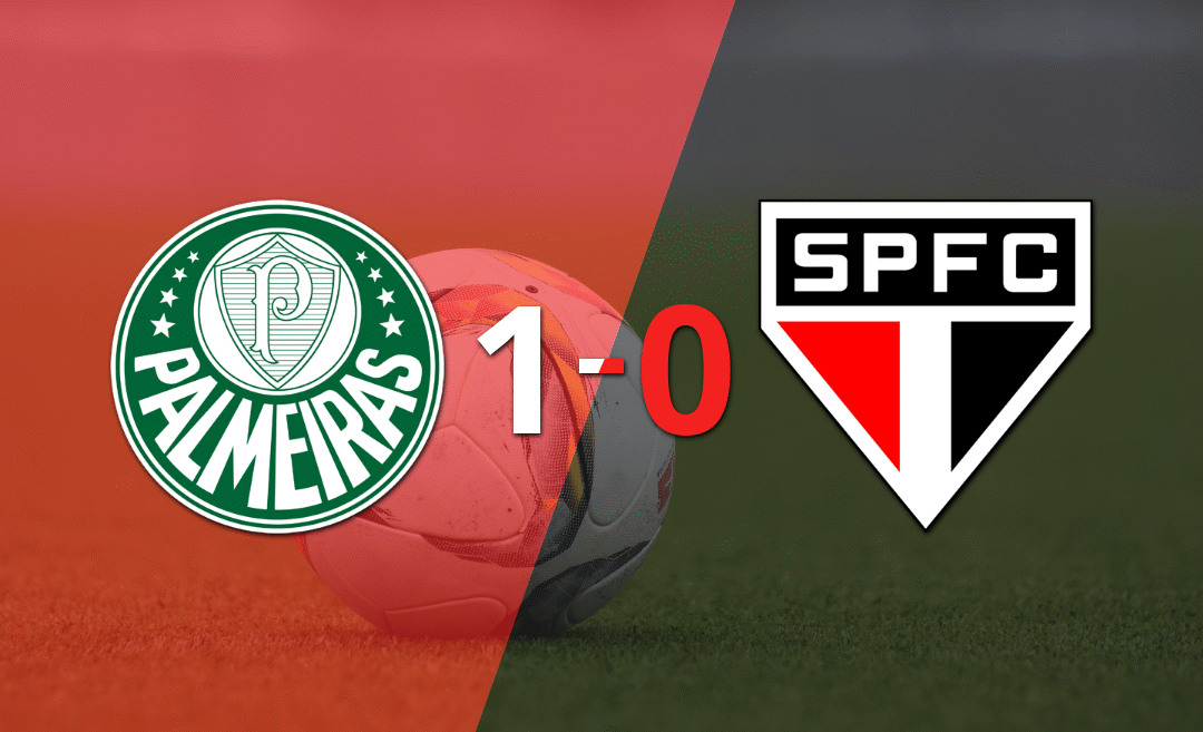 Palmeiras le ganó el clásico “Choque-Rei” a São Paulo por 1 a 0 con gol agónico