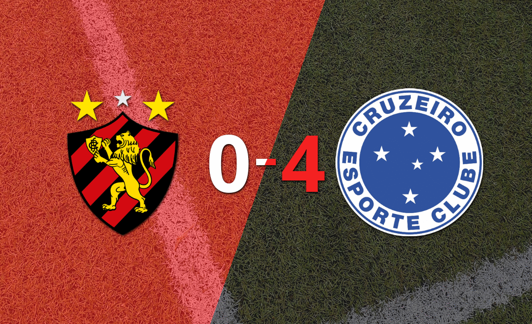 Cruzeiro le pasó por encima a Sport Recife con doblete de Matheus Pereira