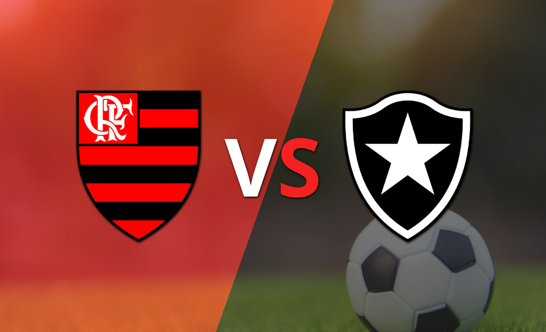Flamengo y Botafogo se mantienen sin goles al finalizar el primer tiempo
