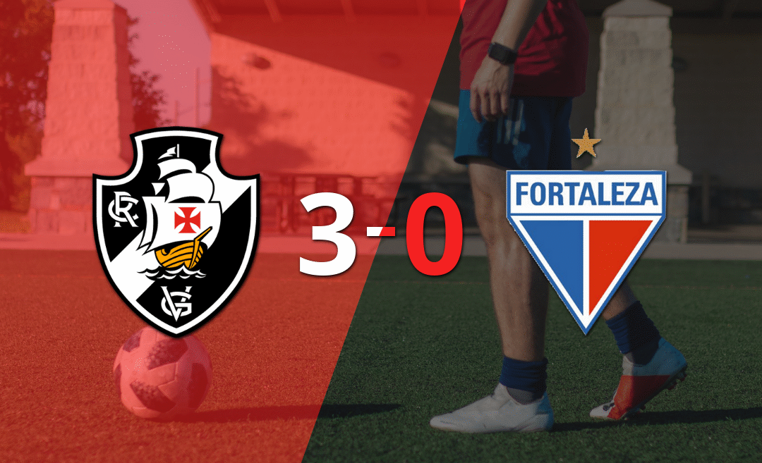 Con doblete de Pablo Vegetti, Vasco da Gama liquidó 3-0 a Fortaleza