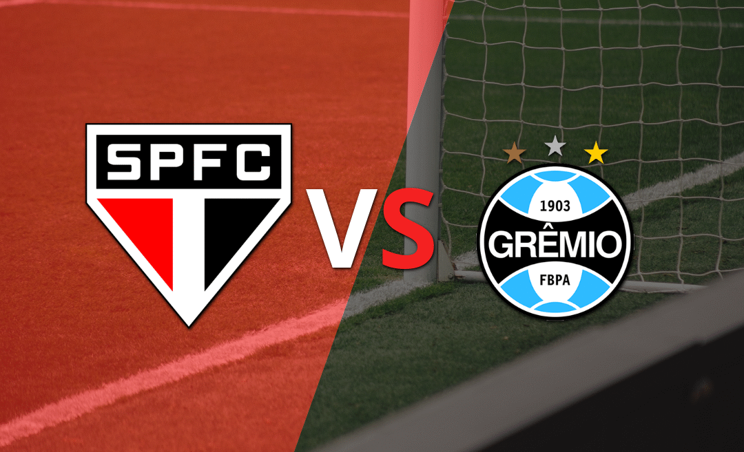 Se enfrentan São Paulo y Grêmio por la fecha 9