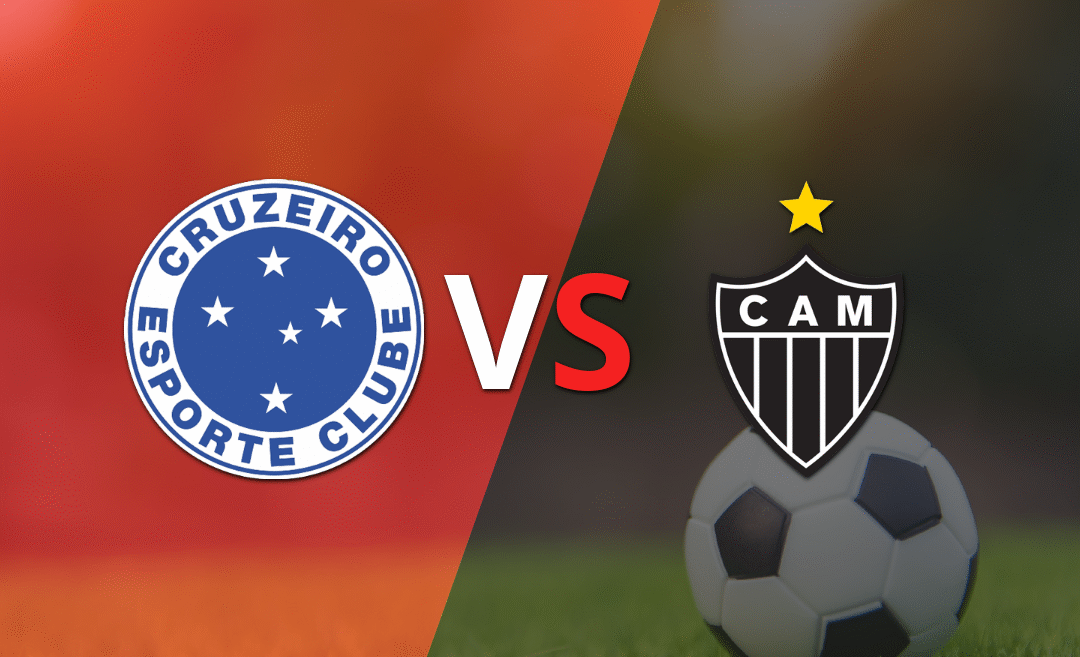Con un empate en 0, empieza el segundo tiempo entre Cruzeiro y Atlético Mineiro