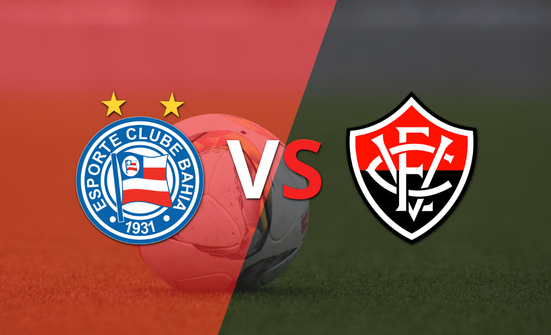 Bahia busca mantener la ventaja ante Vitória en la etapa complementaria