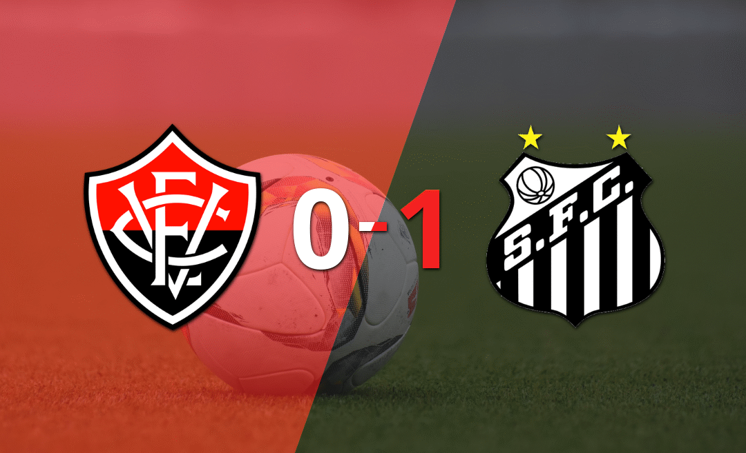 Santos se quedó con el triunfo 1-0 ante Vitória con un gol de Guilherme