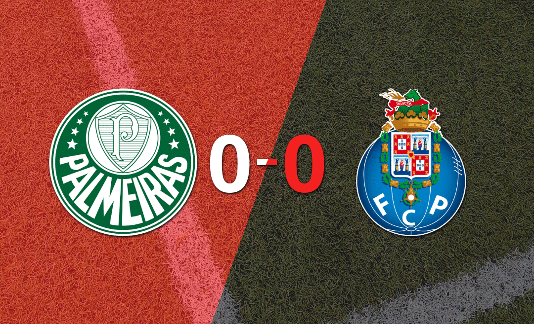 Palmeiras y Porto no se hicieron daño y empataron sin goles