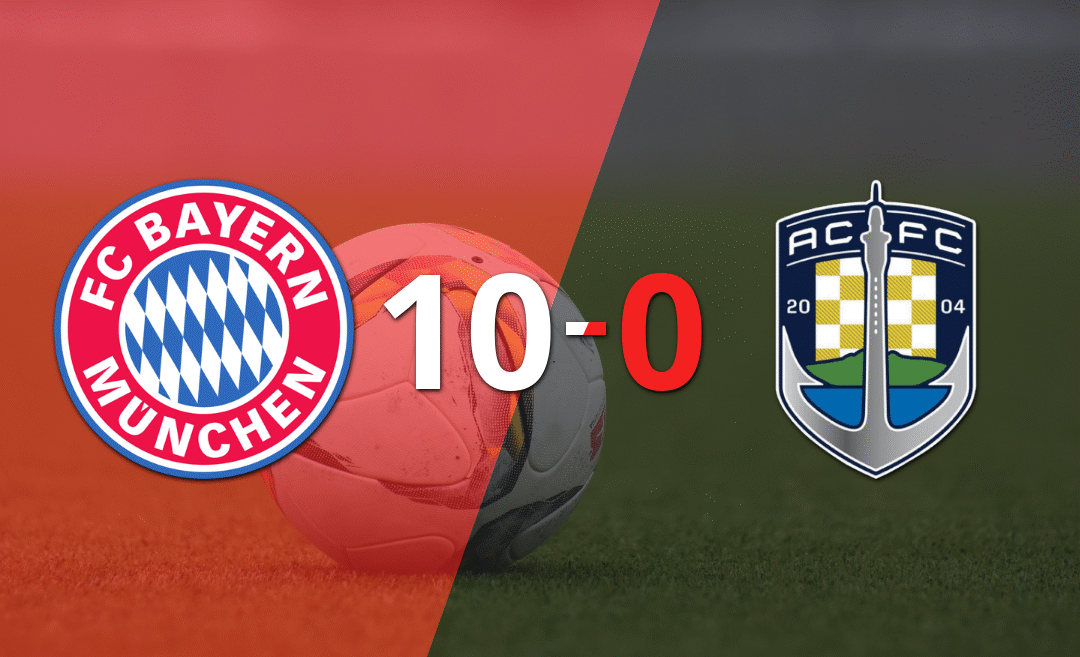 Jamal Musiala y Michael Olise se lucen en goleada de Bayern Múnich