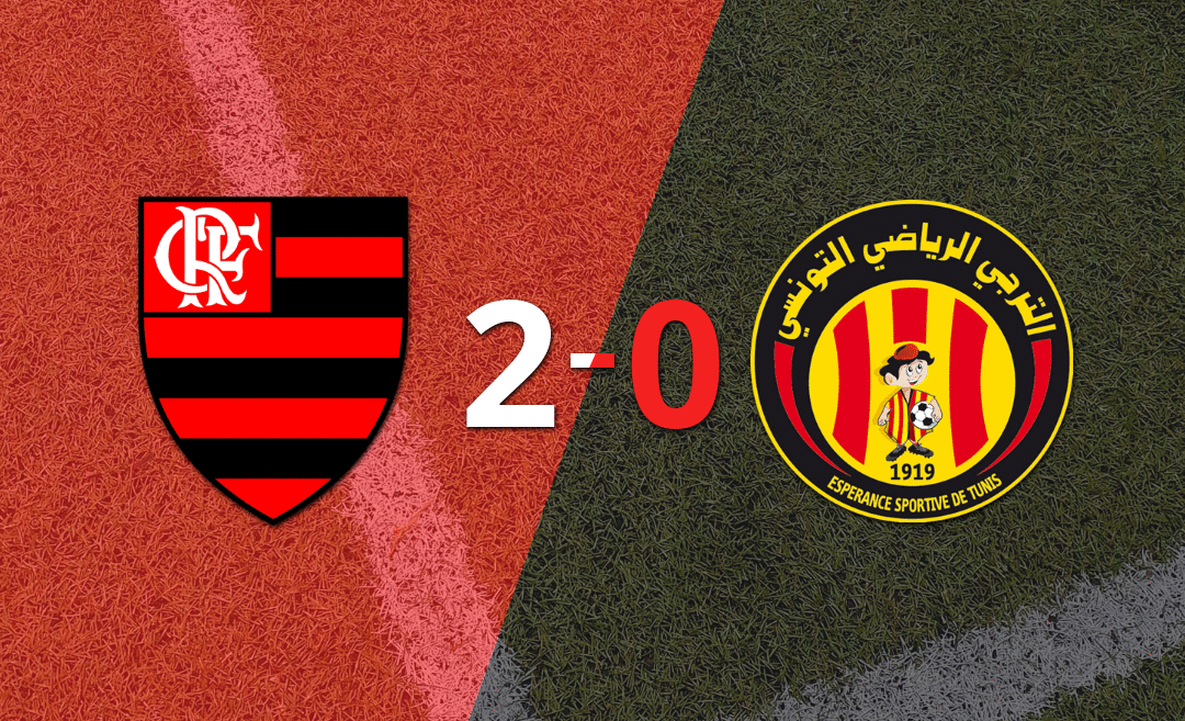 Flamengo deja a Esperance ST en cero con un triunfo 2-0