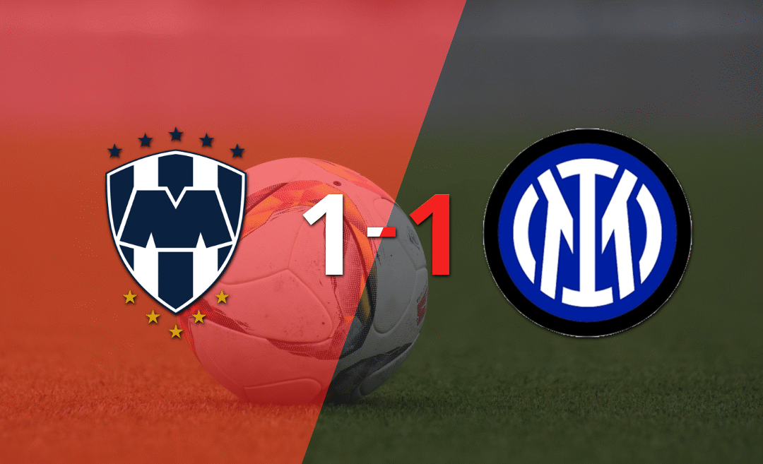 CF Monterrey e Inter igualaron 1 a 1