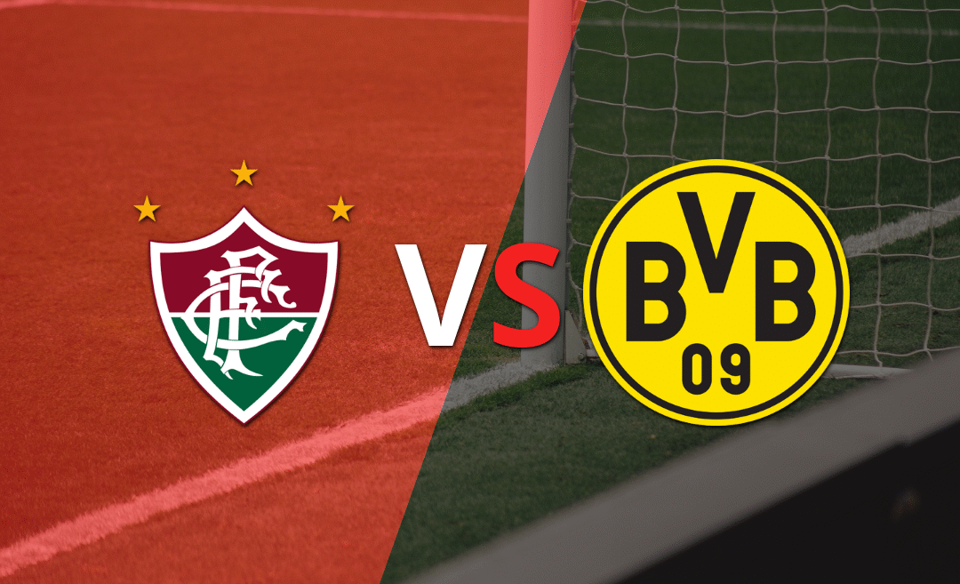 Se juega el segundo tiempo del empate en 0 entre Fluminense y Borussia Dortmund