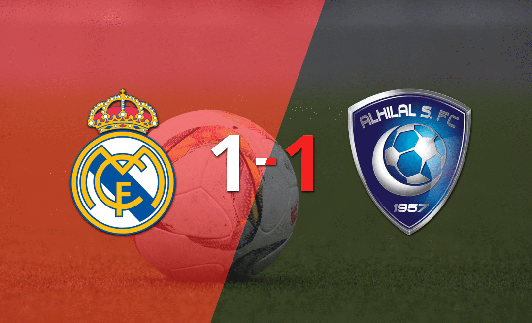 Reparto de puntos en el empate a uno entre Real Madrid y Al-Hilal