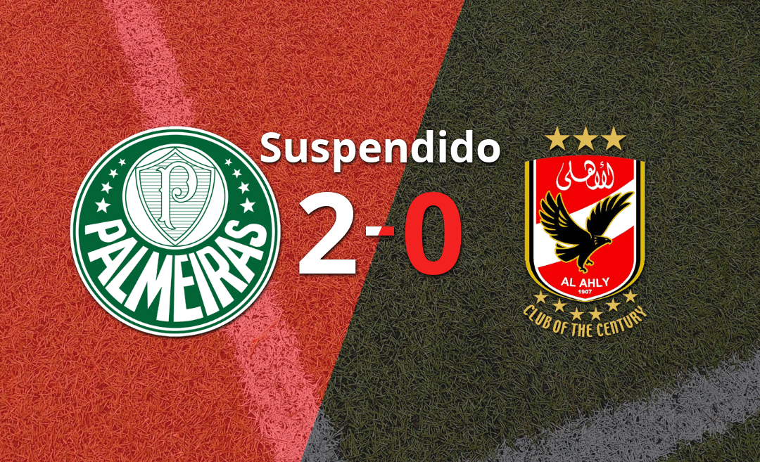 Partido suspendido entre Palmeiras y Al Ahly