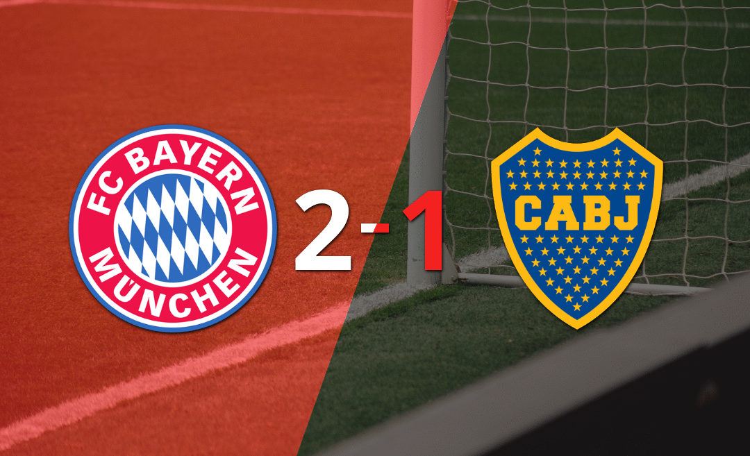 Victoria de Bayern Múnich sobre Boca Juniors por 2-1