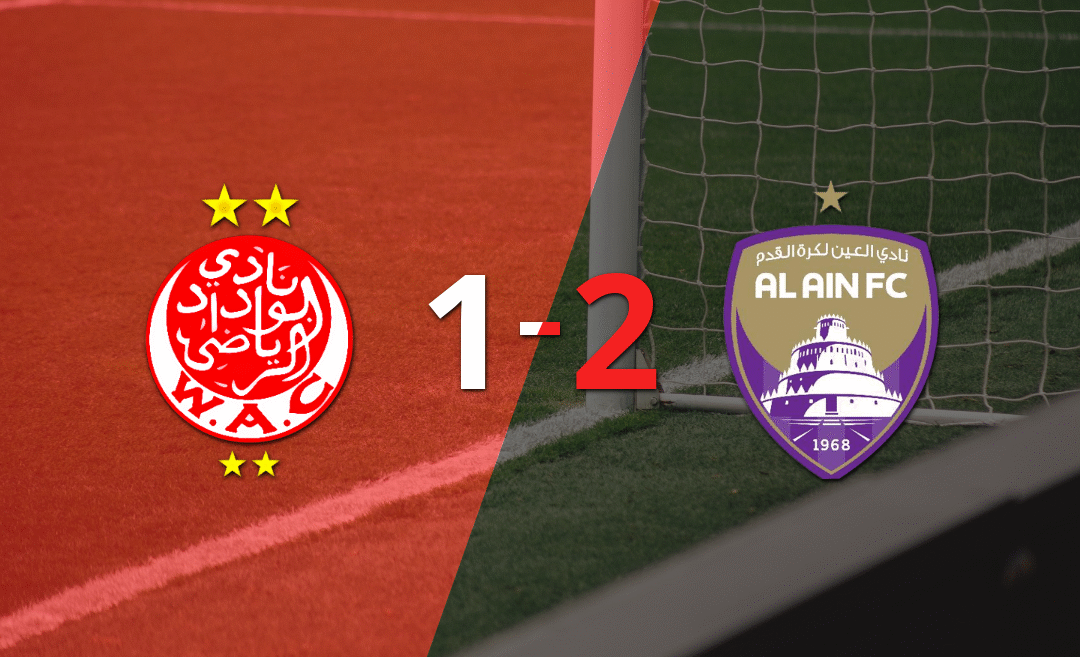 Al-Ain lo dio vuelta ante Wydad Casablanca y venció por 2 a 1