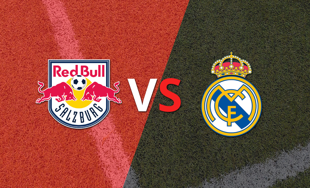 Goleada 3-0 de Real Madrid a Red Bull Salzburgo