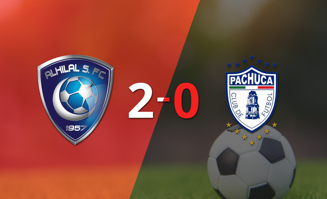 Al-Hilal dominó a Pachuca con un 2-0 en un partido electrizante