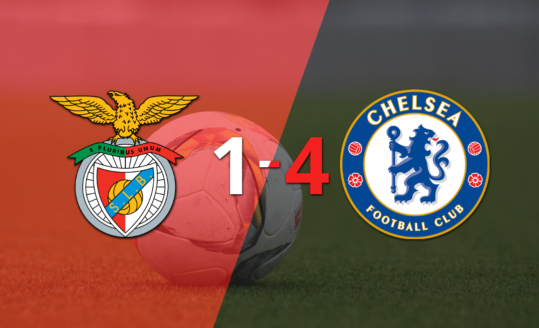 Benfica cayó 4 a 1 y no logró clasificar a Cuartos de Final