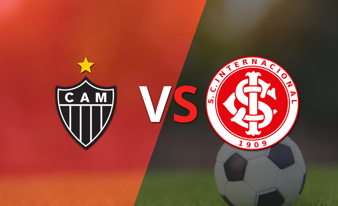 Atlético Mineiro es superior a Internacional y lo vence por 2-0