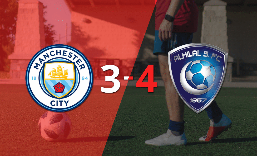 Manchester City no llega a Cuartos de Final al perder con Al-Hilal