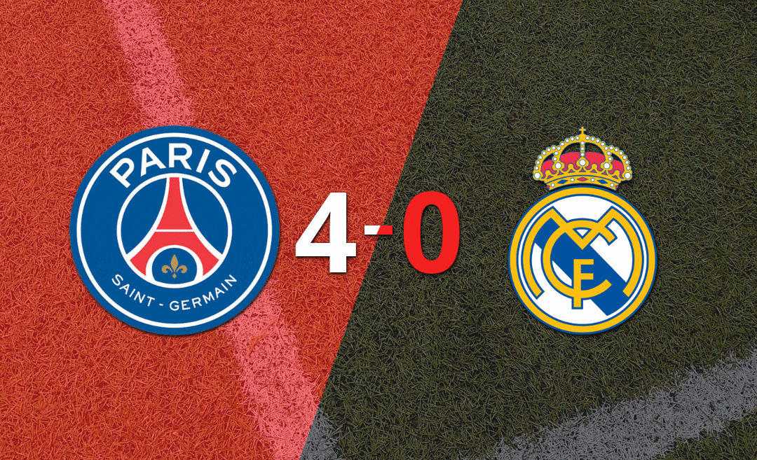 PSG derrotó a Real Madrid y pasó a la final