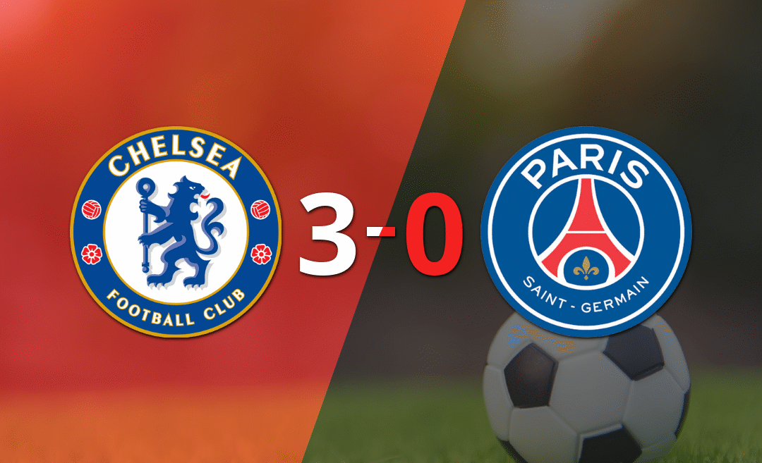Chelsea es campeón al vencer 3-0 a PSG