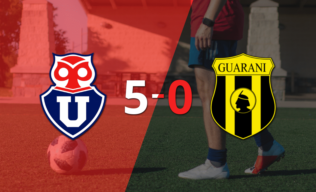 Con goleada, Universidad de Chile se acerca a la clasificación