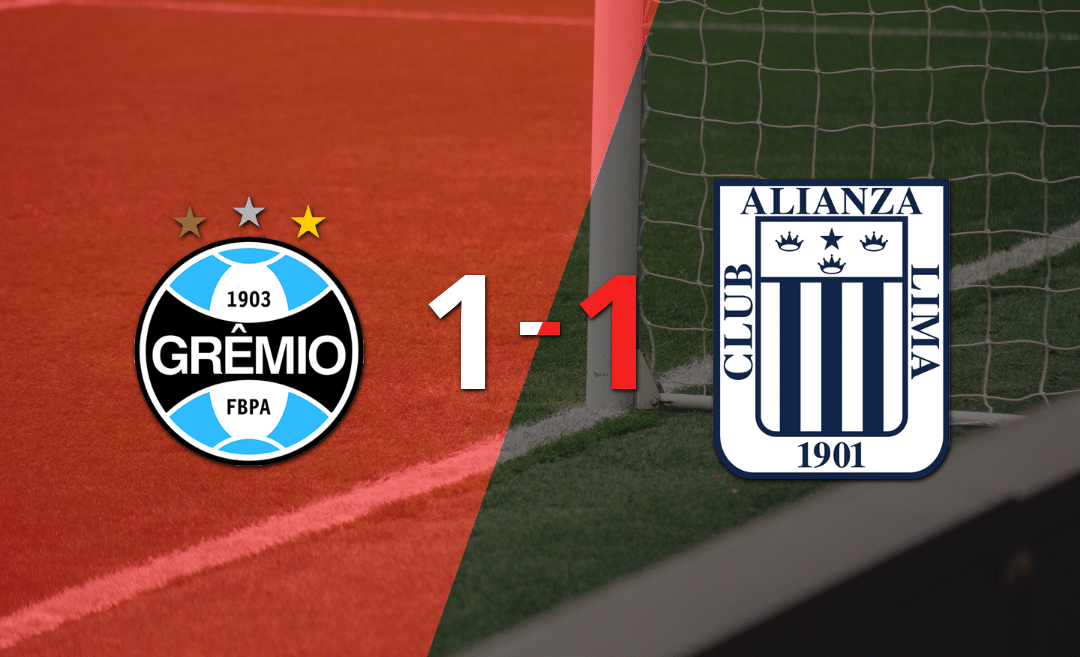 Alianza Lima empató frente a Grêmio con gol agónico y logró su clasificación a Octavos de Final