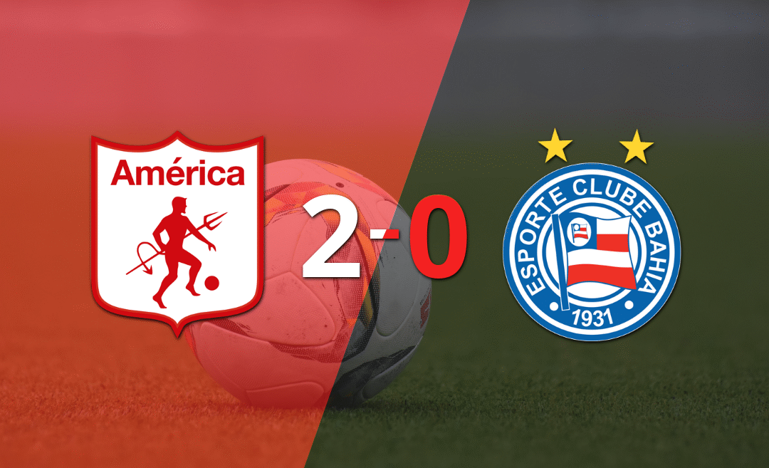 América de Cali vence a Bahia y pasa a Octavos de Final