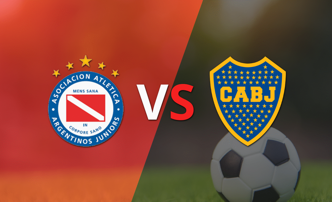 Argentinos Juniors y Boca Juniors empatan sin goles en el inicio del segundo tiempo