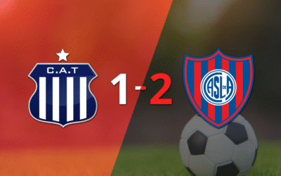 Ajustada victoria por 2 a 1 de San Lorenzo con un gol agónico incluido