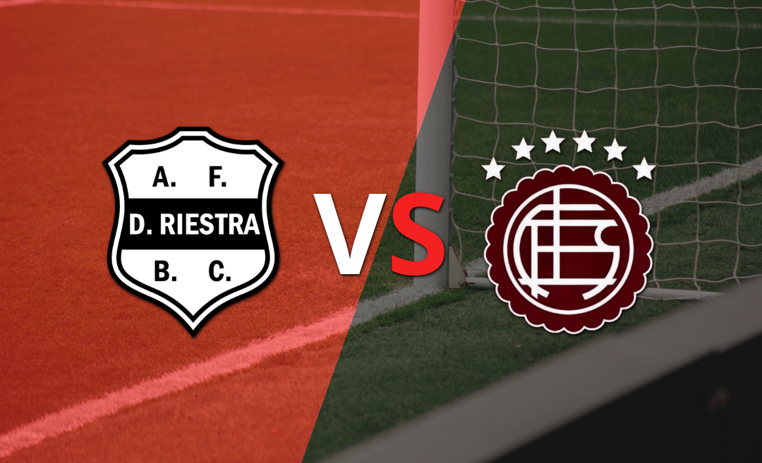 Dep. Riestra se adelanta 1 a 0 frente a Lanús