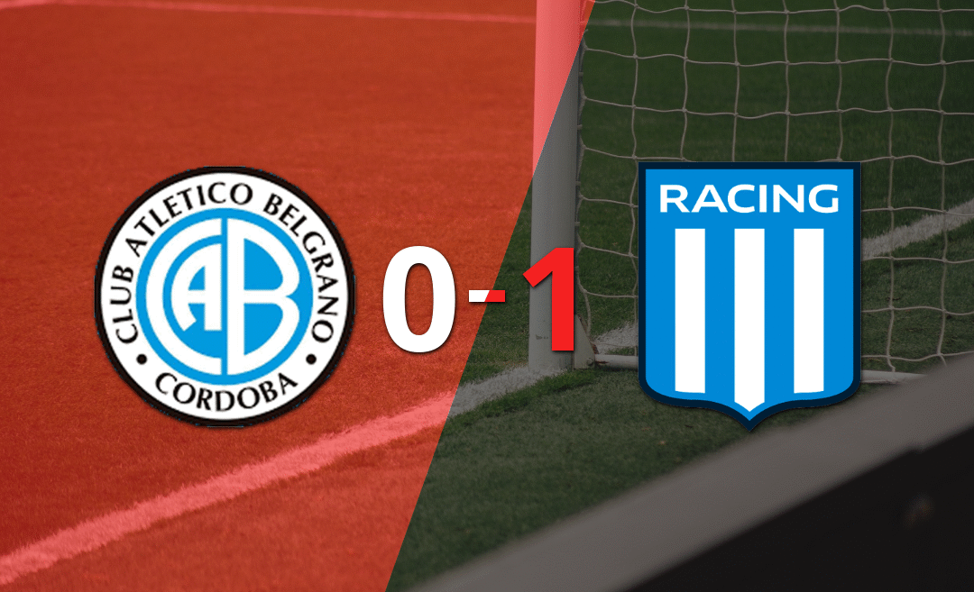 Belgrano sufrió una derrota por 1-0 ante Racing Club con el gol de Duván Vergara