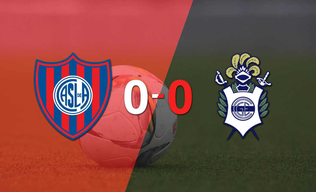 San Lorenzo y Gimnasia igualaron sin goles en el marcador