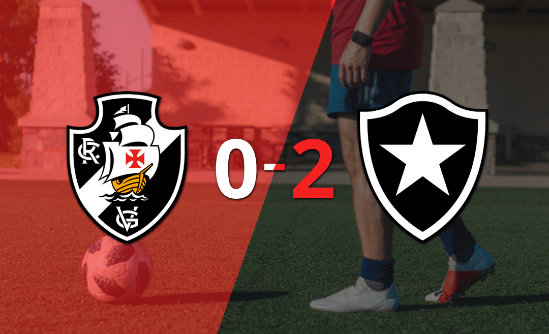 El clásico “da Amizade” fue para Botafogo: venció 2-0 a Vasco da Gama