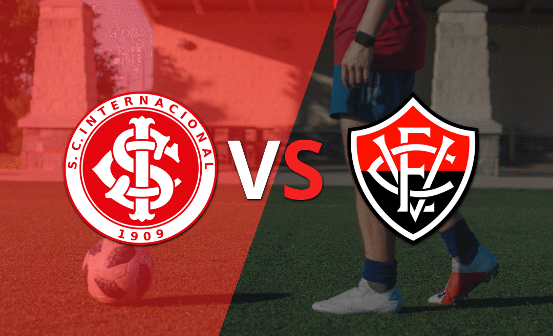 Internacional y Vitória comienzan el segundo tiempo sin goles