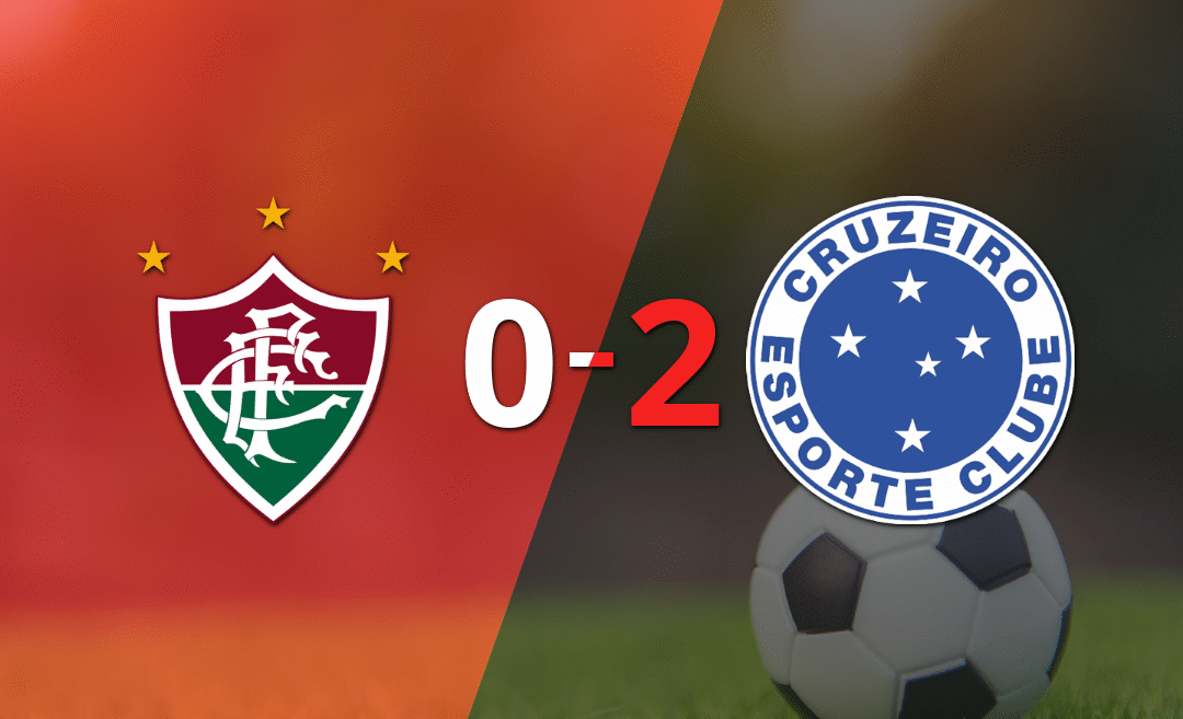 Con dos tantos, Cruzeiro derrotó a Fluminense en su casa