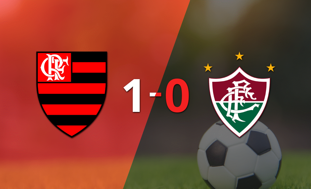 Flamengo se quedó con el clásico Fla-Flu por 1 a 0