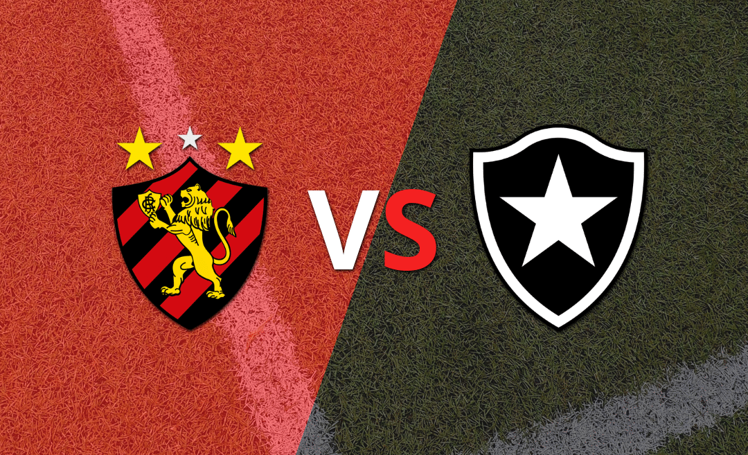 Botafogo vence parcialmente 1-0 a Sport Recife